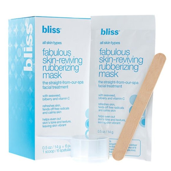 New! NIB Bliss spa facial rubber face mask kit / lot / set - Picture 2 of 8